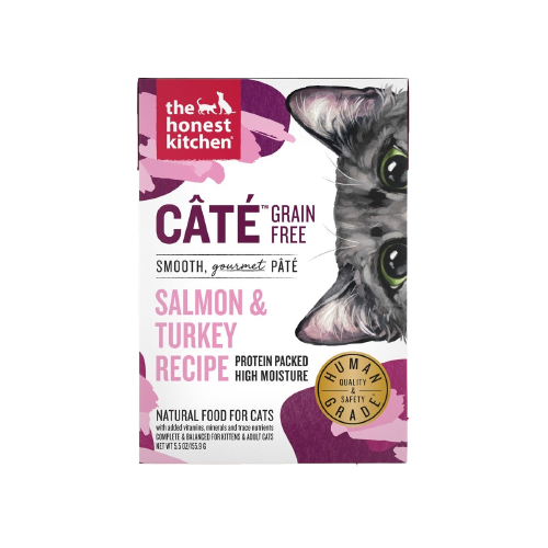 The Honest Kitchen Cate Salmon & Turkey Pate Natural Food for Cats For Cheap